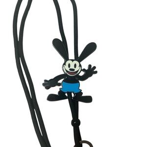 DISNEY Oswald the lucky rabbit Cast Member Exclusive BOLO LANYARD Pin